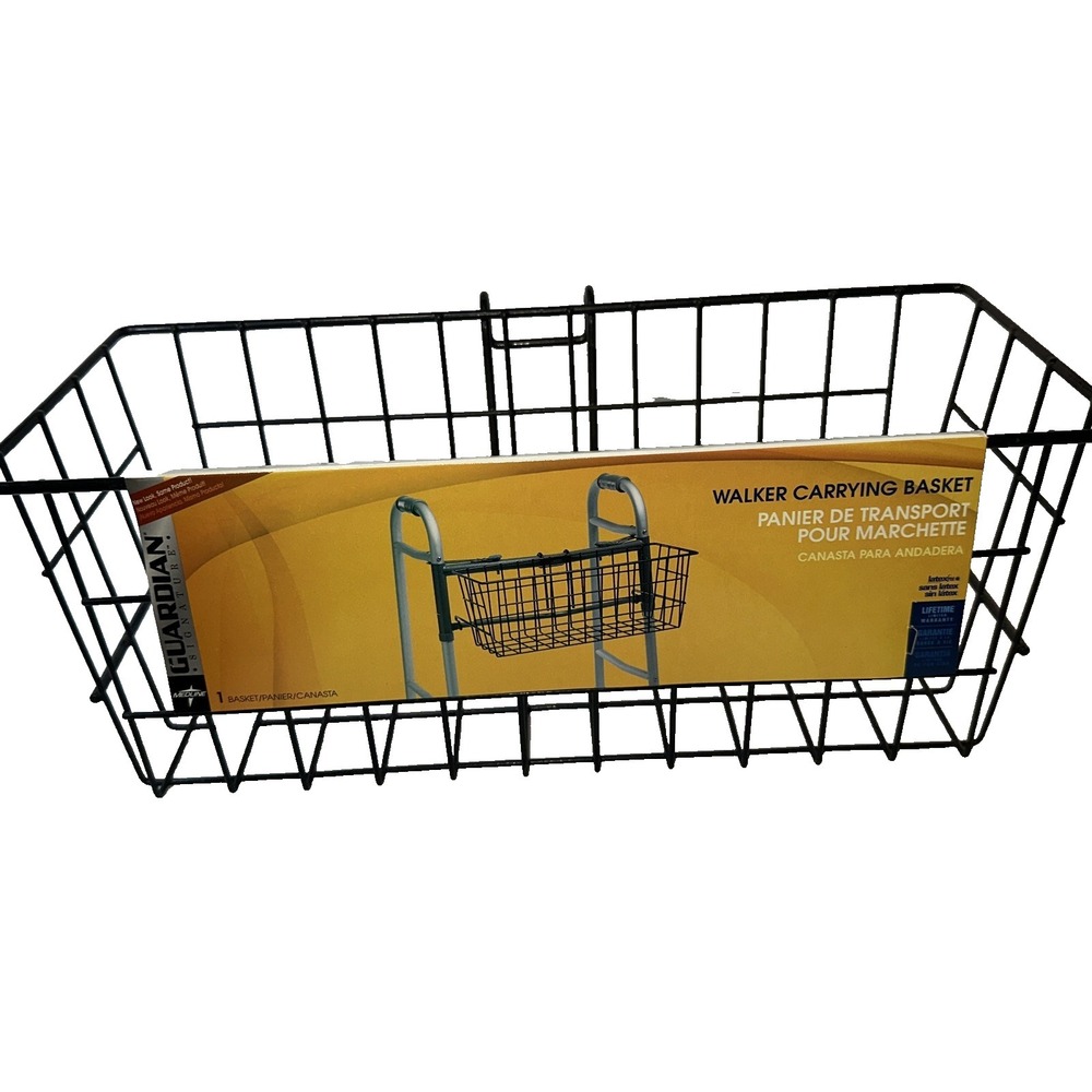 Guardian Wire Walker Basket for Walker Large Capacity Easy to Use New